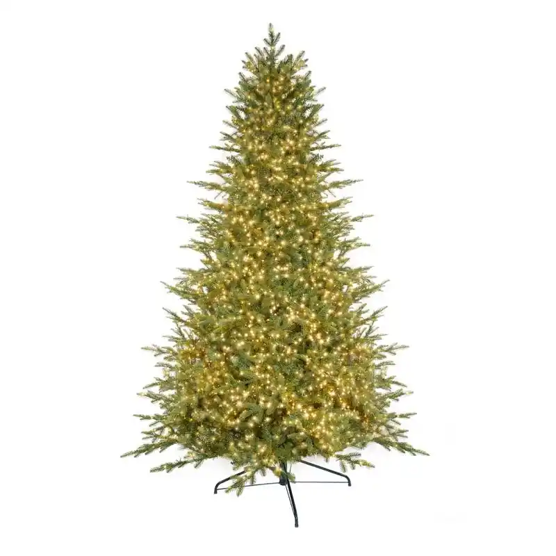 7-1/2 Ft. Full Led 2250 Ct Emerald Pine Sparkle Christmas Tree