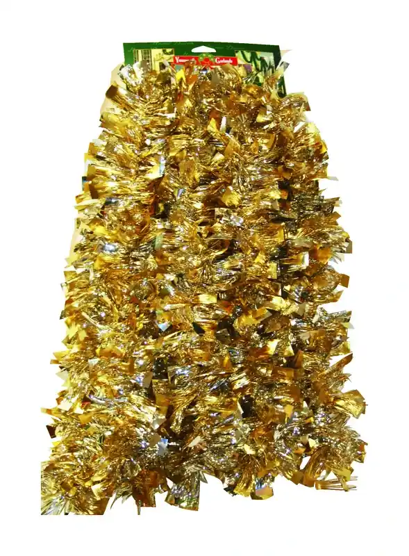 Fc Young 2 In. D X 12 Ft. L Tinsel Christmas Garland
