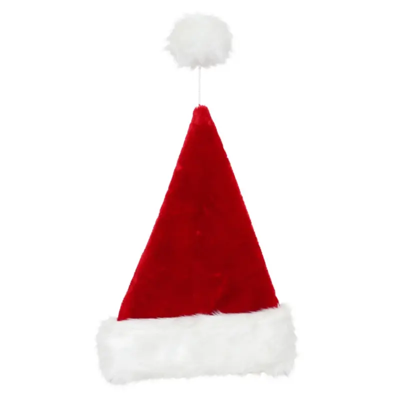 17 In. Santa Hat 1 Pk