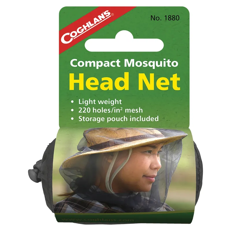 Black Mosquito Head Net 43.3 In. H X 19.7 In. W X 7.9 In. L 1 Pk