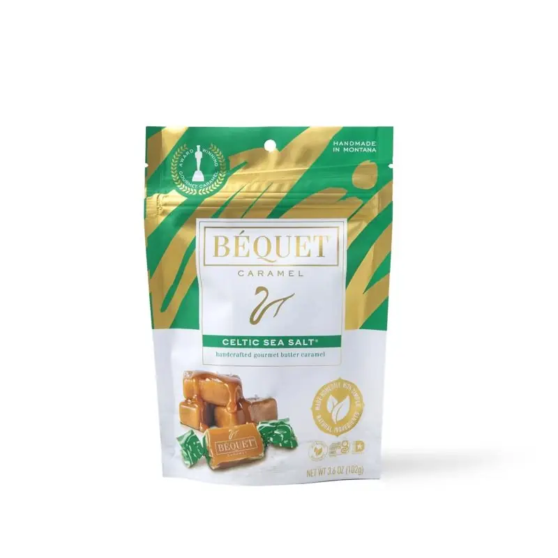Celtic Sea Salt Caramel 3.6 Ounce - Gourmet Candy Treat