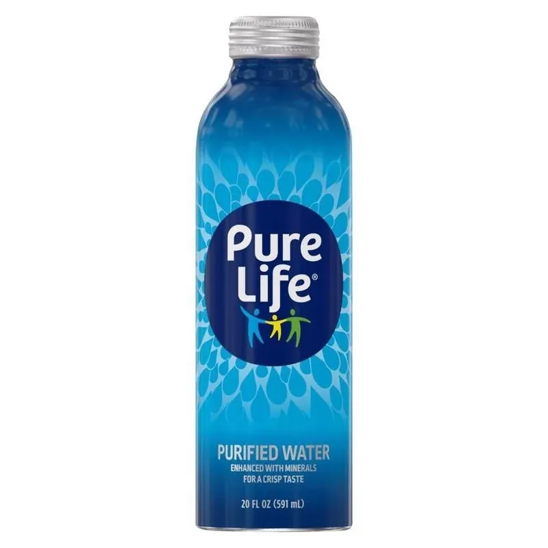 Pure Life Natural 20 oz Bottled Water – Single‑serve Refreshment