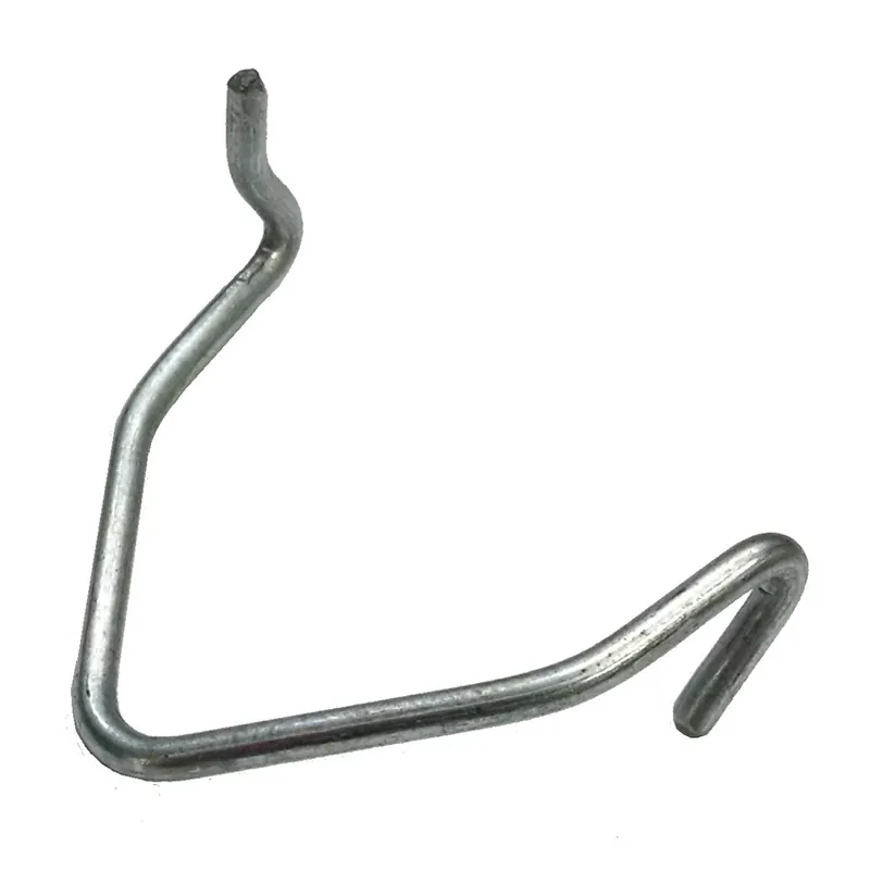 3 In. H 11 Ga. Silver Galvanized Steel T-post Clip