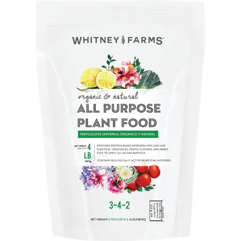 Organic & Natural All Purpose Plant Food, 4 Lbs.