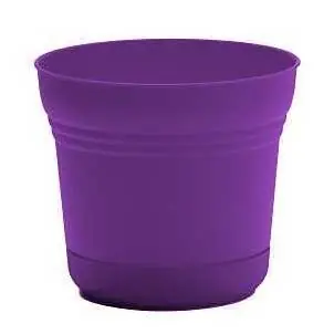 Bloem Saturn Series Lilac 5‑in Round Plastic Planter – Sp05928