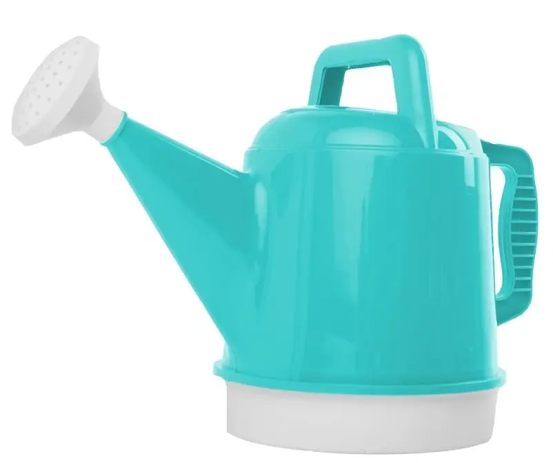 Mint Green 2.5‑gal High‑impact Plastic Watering Can With Removable Nozzle – Bloem Dwc2‑26