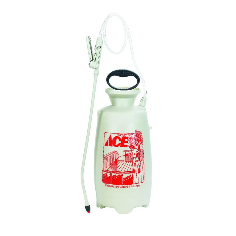 2 Gallon Deck Sprayer With Total Control Spray Shield And Ergonomic Handle