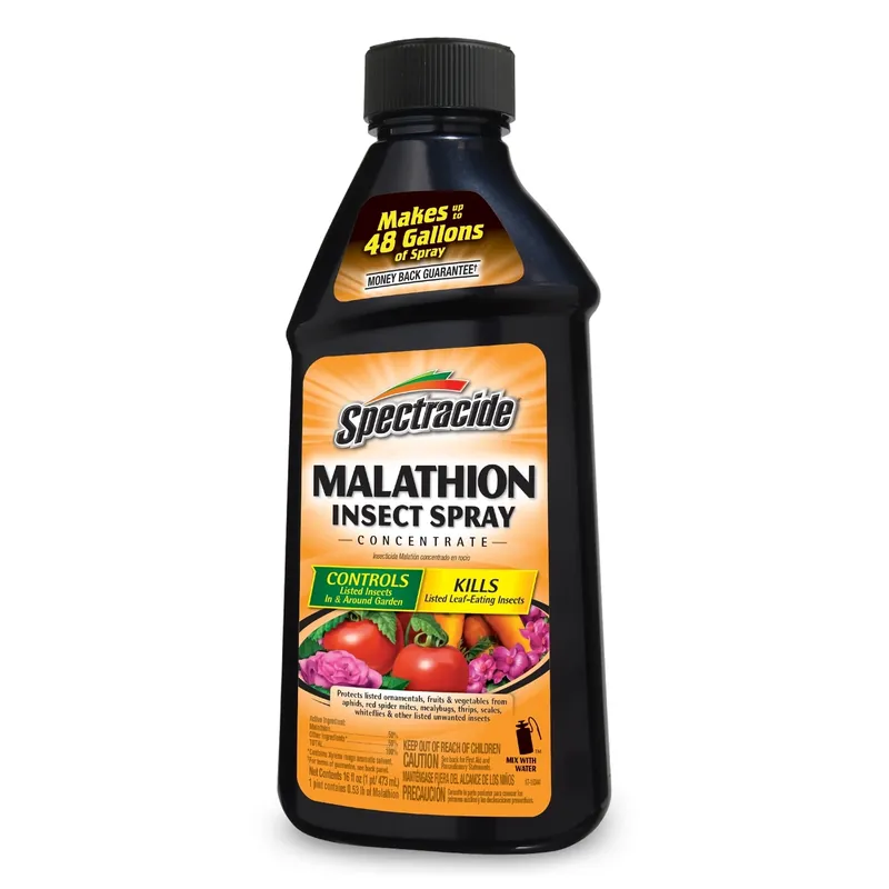 Malathion Liquid Concentrate Insect Killer 16 Oz - Effective Pest Control