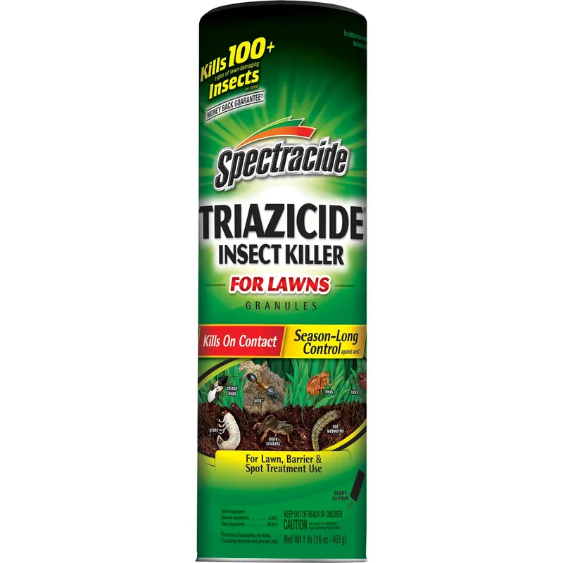Triazicide Insect Killer For Lawns Granules, 1-lb.