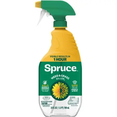 Weed & Grass Killer, Trigger Sprayer, 24 Oz.