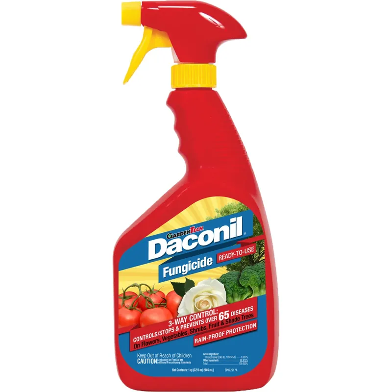 Daconil Liquid Fungicide 32 Oz - Effective Disease Control For Gardens