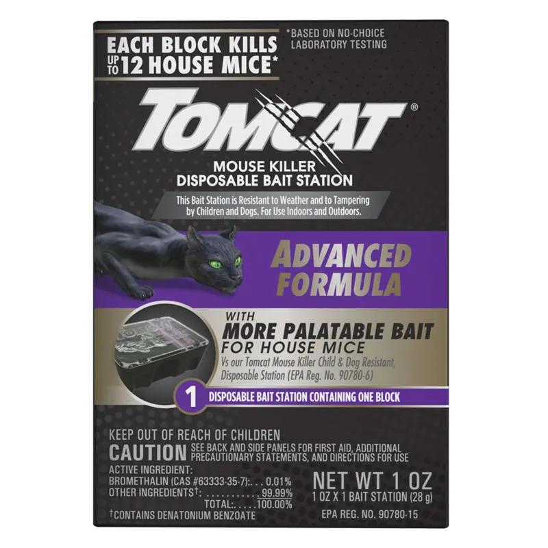Advanced Formula Bait Station And Bait Blocks For Mice 2 Oz 1 Pk