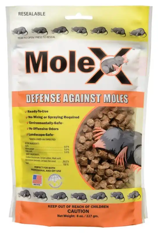 Non-toxic Bait Pellets For Moles 8 Oz 1 Pk