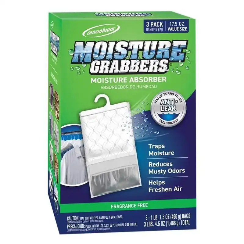 Moisture Grabber Dehumidifying Powder – 17.5 oz Anti‑spill Pack