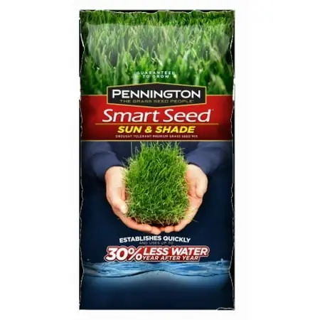 Pennington Smart Seed Mixed Sun Or Shade Grass Seed And Fertilizer 3 Lb