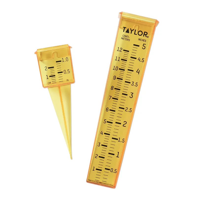 Clearvu Rain Gauge/sprinkler Ground 1.18 In. W X 2.76 In. L