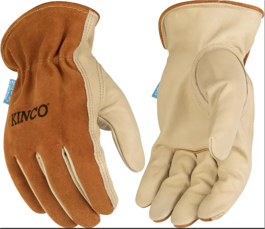 Hydroflctr Suede Cowhde Drvr Lg