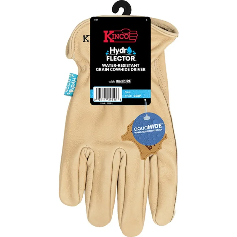 Hydroflector Cowhide Driver Glove, Men‘s M