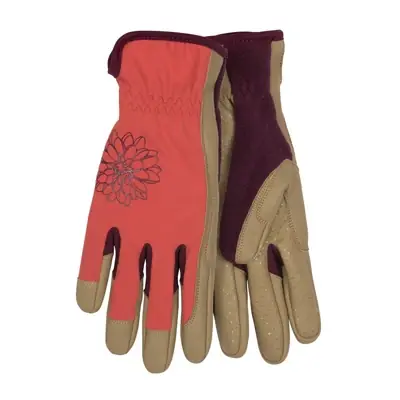 Women‘s Kincopro Mirax2 Synthetic Leather Palm Gloves, Tan, L