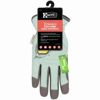 Women‘s Suede Gloves, Gray, L