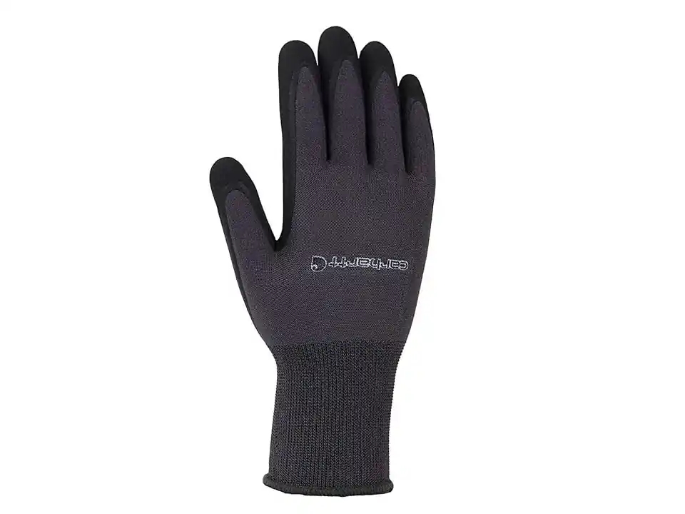 Men‘s Nitrile Grip Gloves, Gunmetal, Size Small, Model A661