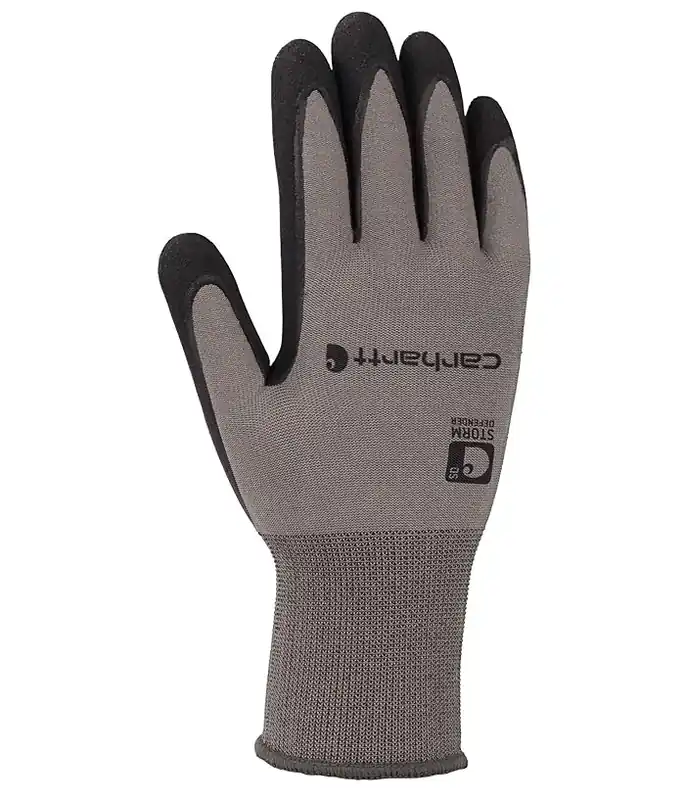 Thermal Waterproof Breathable Nitrile Grip Gloves For Cold Weather Protection
