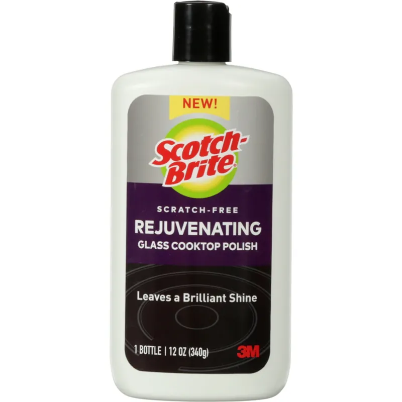 Glass Cooktop Cleaner 12 Oz Liquid - Non-scratch Rejuvenator Polish
