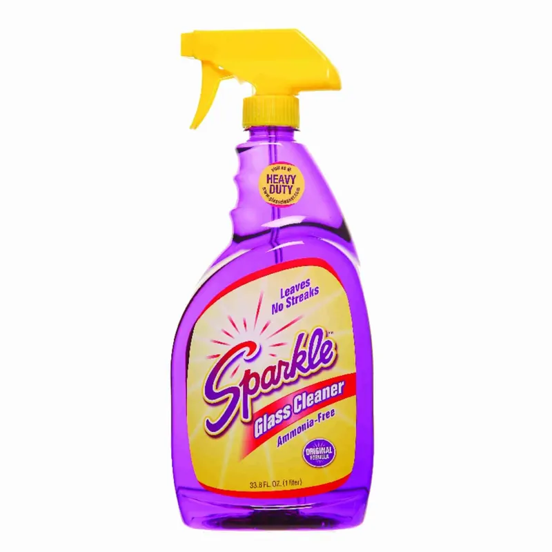 Glass Cleaner, 33.8 Oz. Spray Bottle