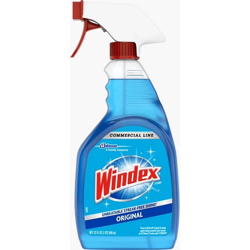 32 Oz. Original Commercial Glass & Surface Cleaner With Ammonia-d Formula
