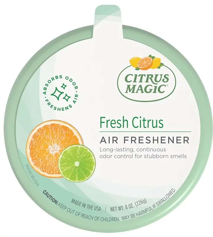 Air Freshener 8 Oz Fresh Citrus Scent 350 Sq-ft Coverage 6-8 Weeks Freshness
