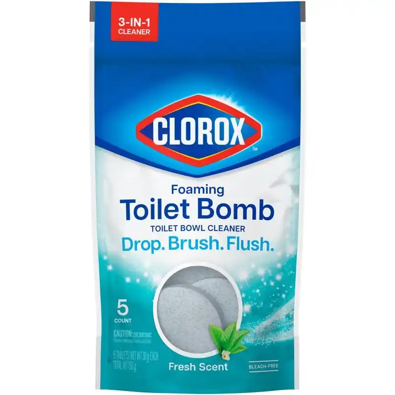 Foaming Fresh Scent Toilet Bowl Cleaner 5.3 Oz Tablet