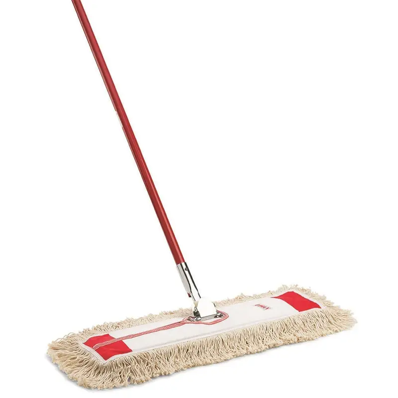Commercial Cotton Dust Mop 24 In. With 65 In. Steel Handle Model 922