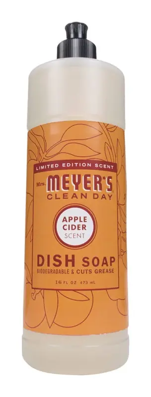 Clean Day Apple Cider Scent Liquid Dish Soap 16 Oz 1 Pk