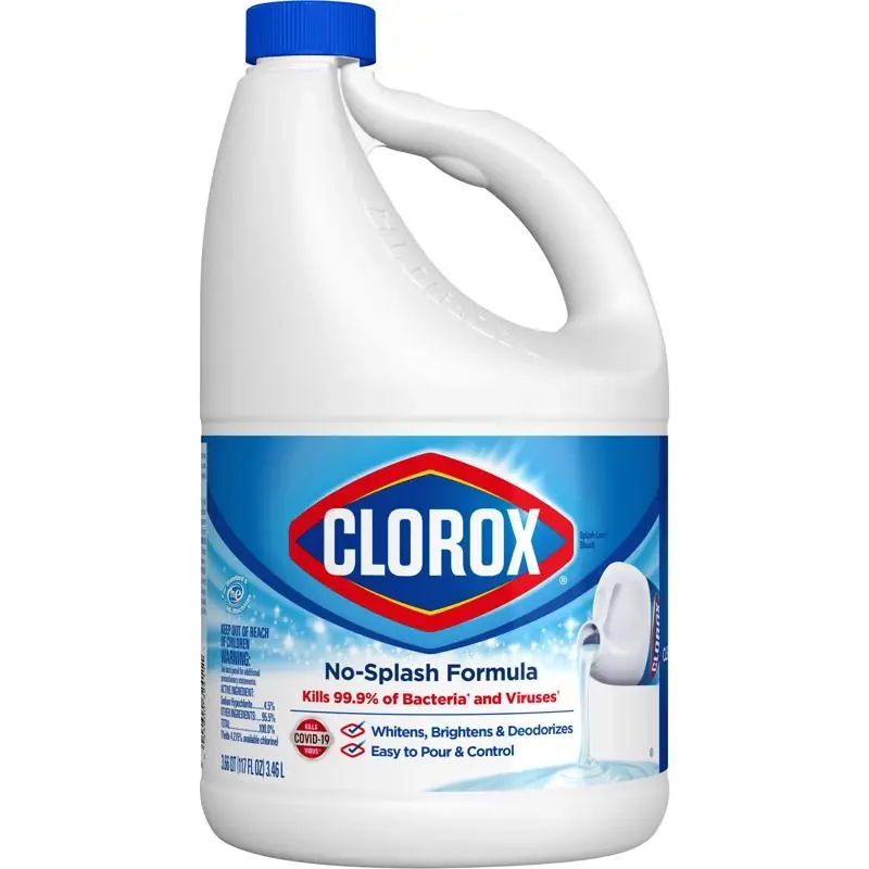 Splash-less Regular Scent Bleach 117 Oz