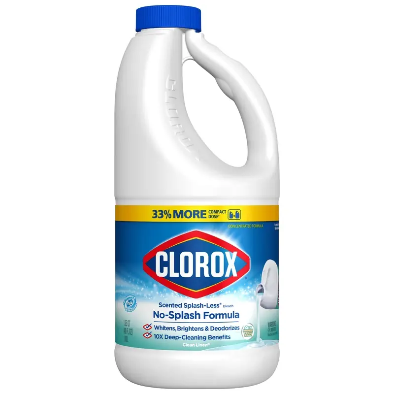 Splash-less Clean Linen Scent Bleach 40 Oz