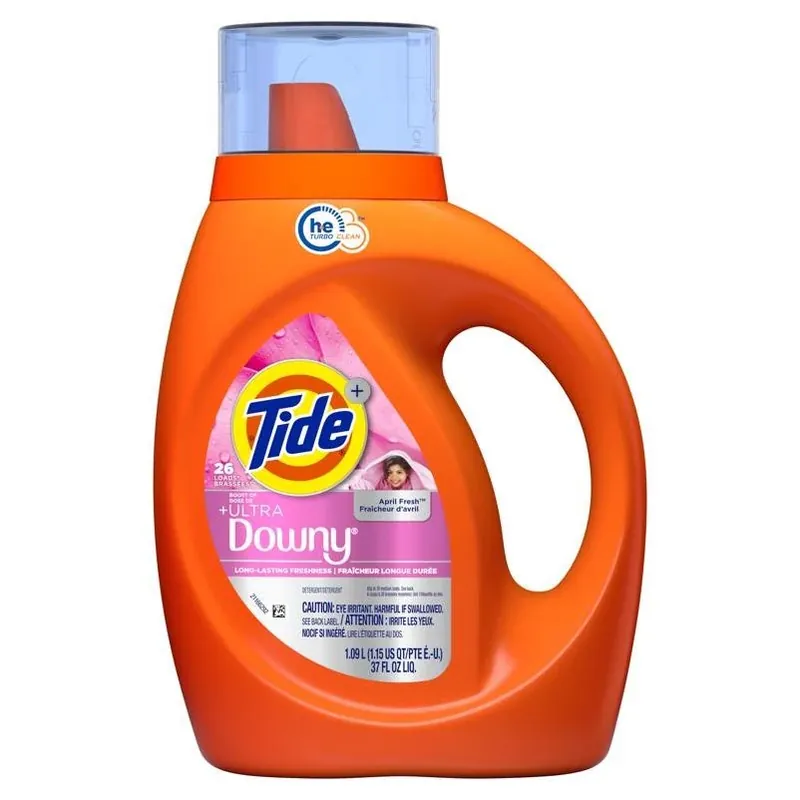 + Downy April Fresh Liquid Laundry Detergent – 37 oz He
