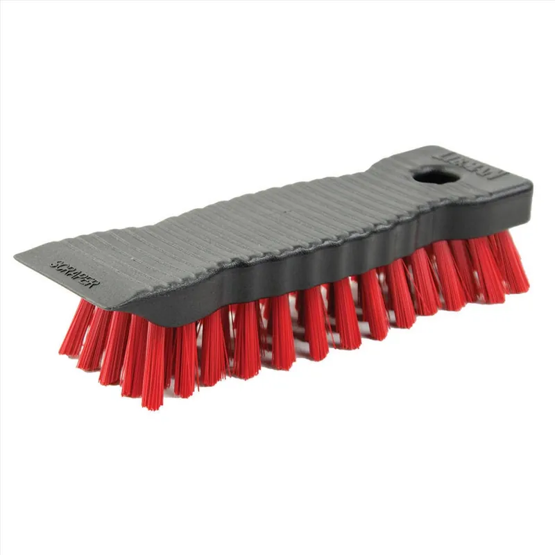 2 In. W Hard Bristle 7.5 In. Polypropylene Handle Scrub Brush