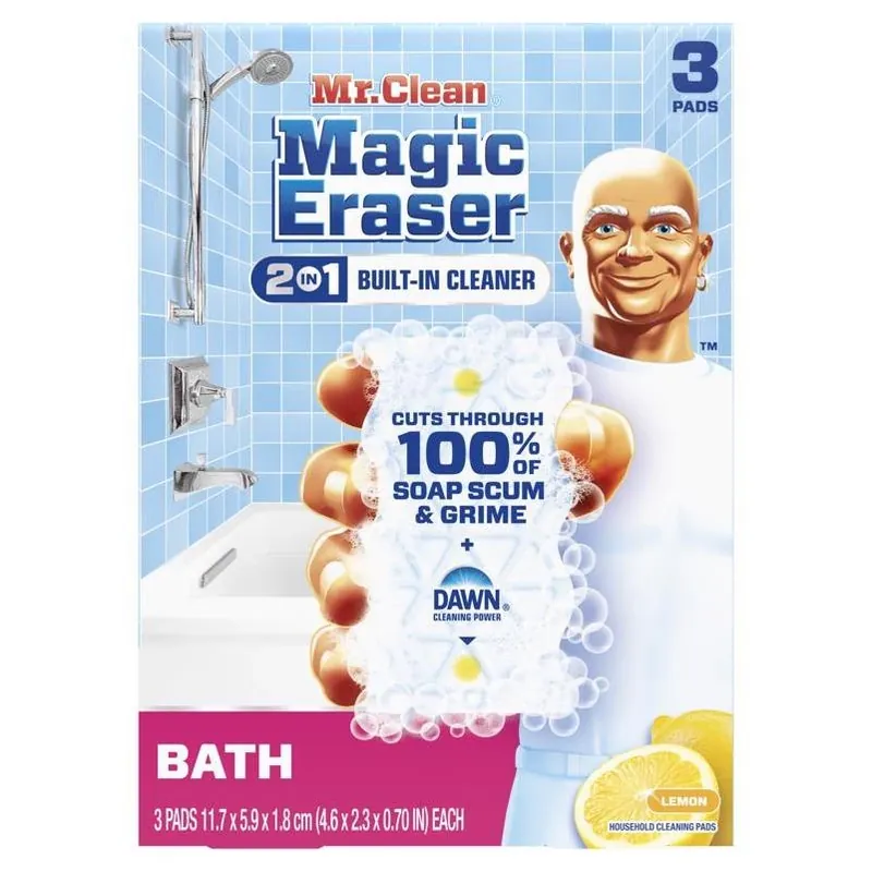 Magic Eraser Non‑scratch Cleaning Pads – 4.6‑in, 3‑pack
