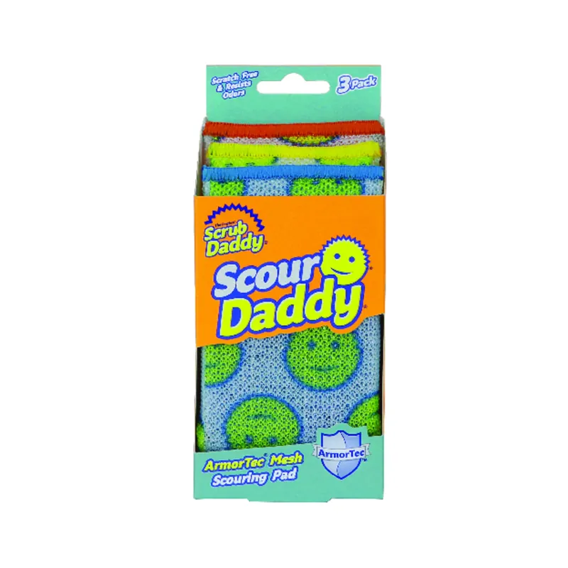 Scour Daddy Heavy Duty Sponge For Household 6.4 In. L 3 Pk