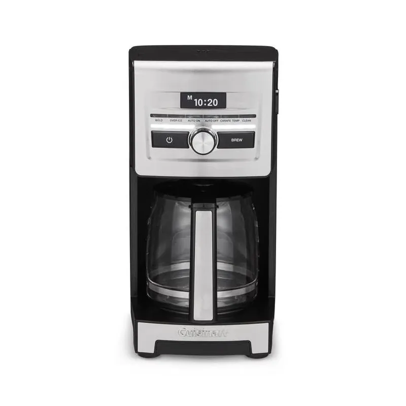 12‑cup Silver Programmable Coffee Maker