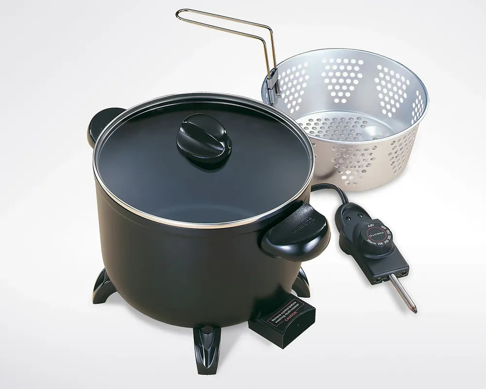 5 Qt. Kitchen Kettle Multi-cooker With Non-stick Finish And Glass Cover