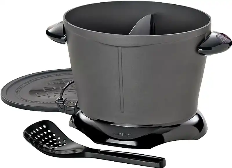 Dualdaddy 2 Qt. Electric Deep Fryer With Divider - Model 05450