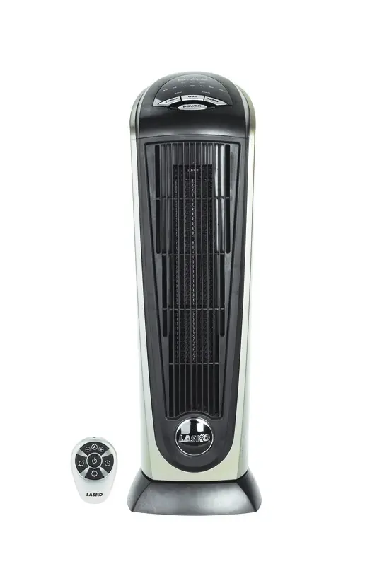 1500w 120v Oscillating Ceramic Tower Heater With Remote Control