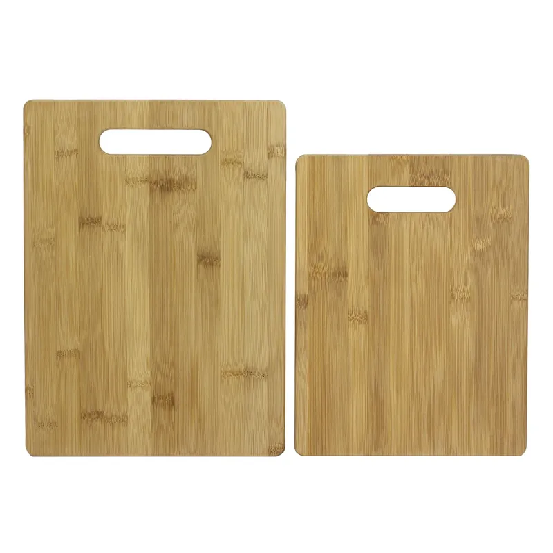 13 In. L X 9.5 In. W X 0.38 In. Bamboo Cutting Board Set
