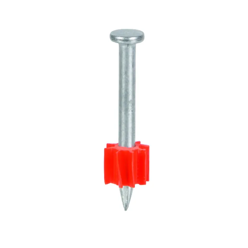 .3 In. D X 1.5 In. L Plastic Round Head Drive Pin 100 Pk