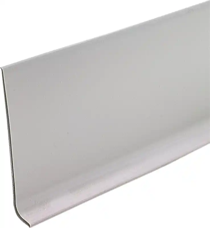 4 In. X 4 Ft. Silver Gray Vinyl Wall Base