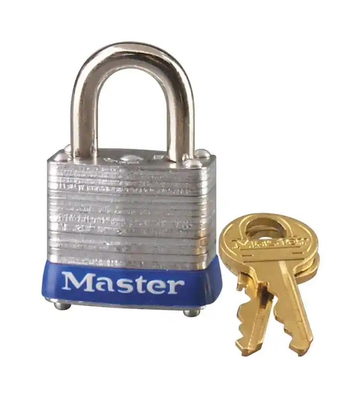 1 In. H X 11/16 In. W X 1-1/8 In. L Steel 4-pin Cylinder Exterior Padlock