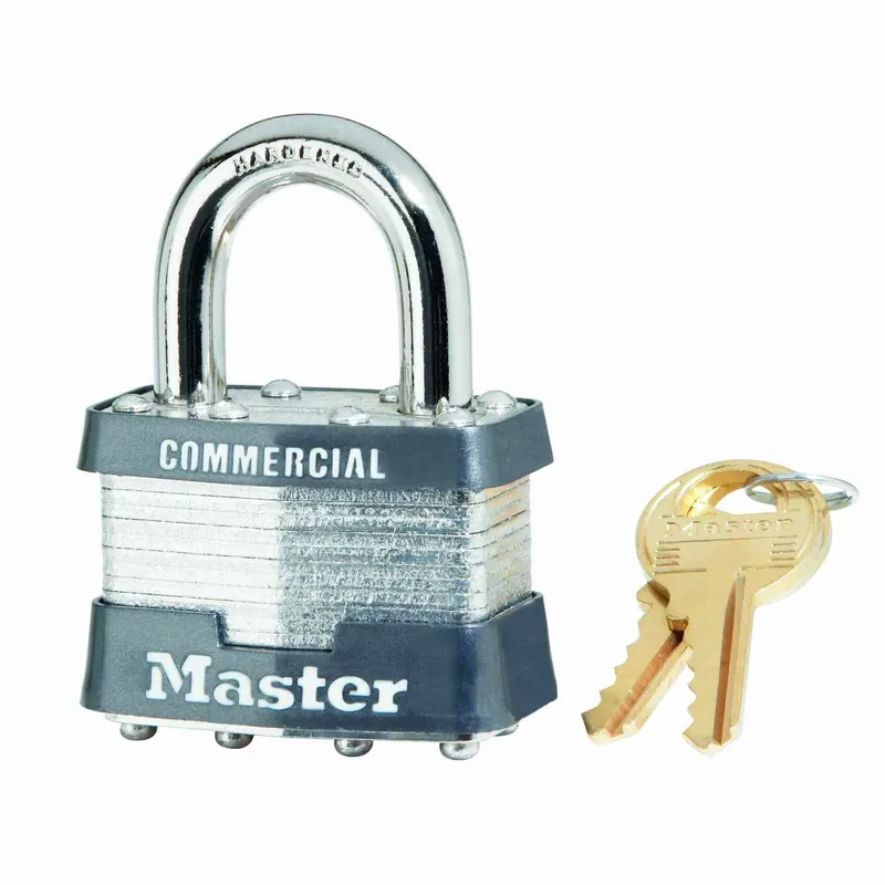 1-5/16 In. H X 1 In. W X 1-3/4 In. L Steel 4-pin Cylinder Exterior Padlock