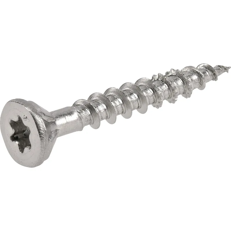 Power Pro No. 8 Ga. X 1-1/4 In. L Stainless Steel Star Flat Head Exterior Deck Screws 1 Lb 2