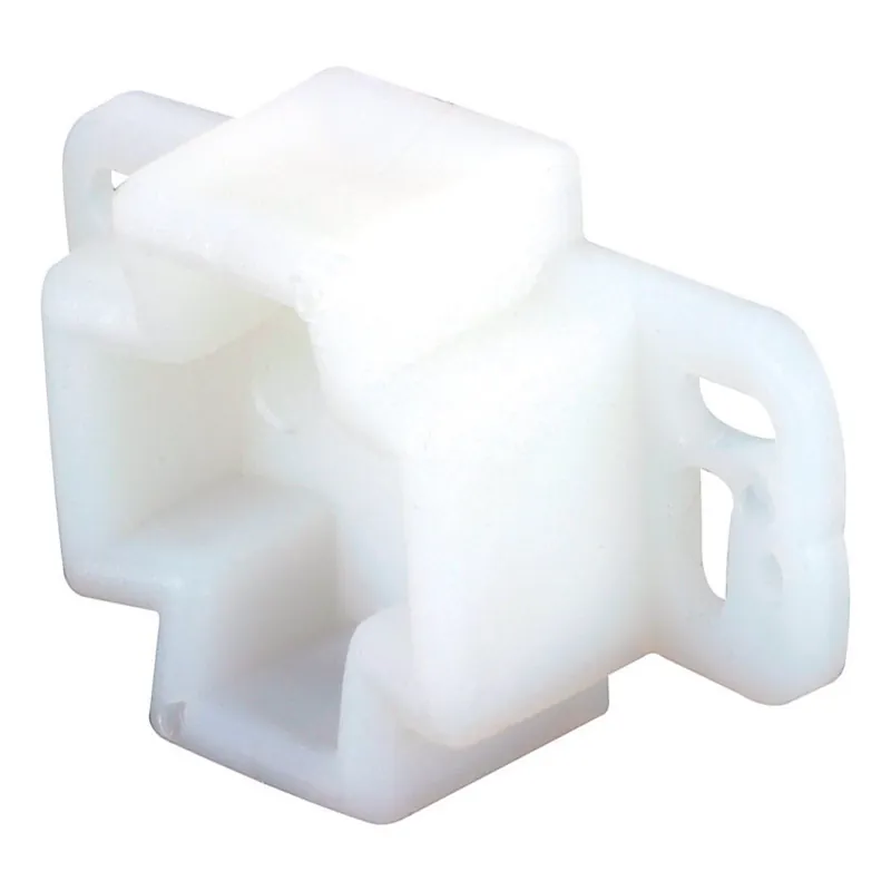 Prime-line Plastic Center Guide Drawer Track Back Plate 2 Pk